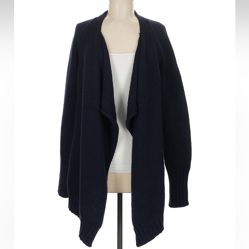 Jil Sander Midnight Blue Knit Cardigan